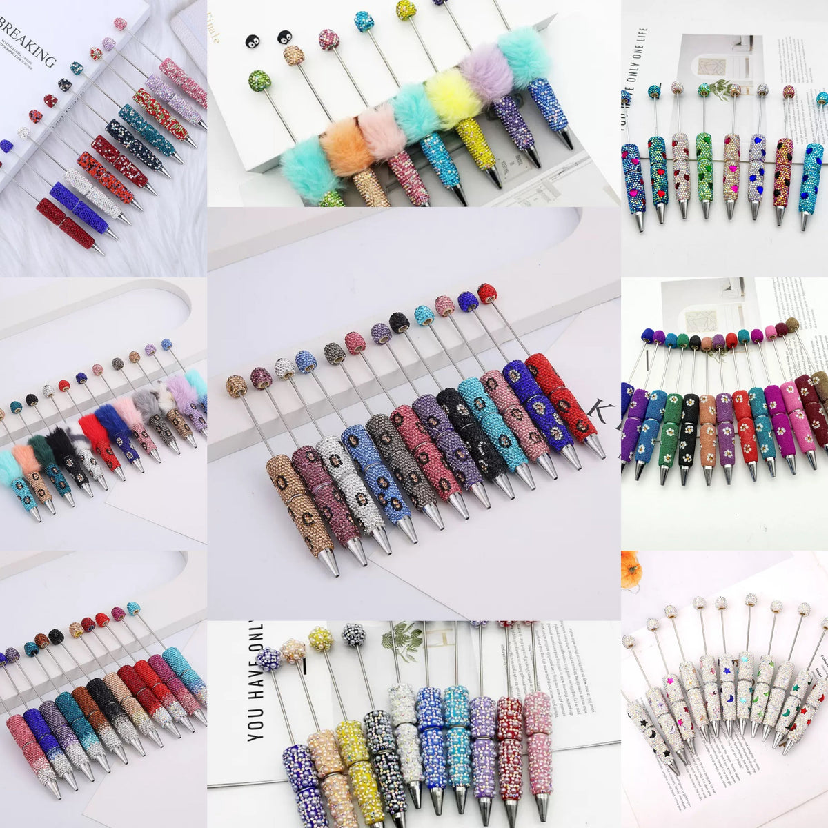 【Blind Bag】Live Product- Premium Diamond Beadable Pen