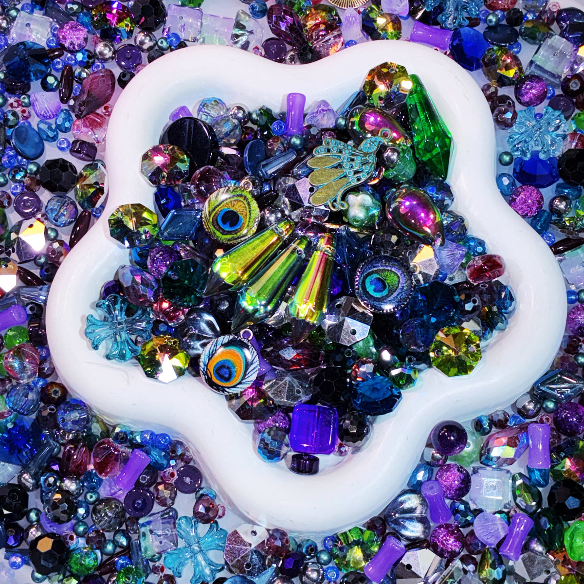 【For Sun Catcher 】Live Product- Peacock Glow Mix x Brin