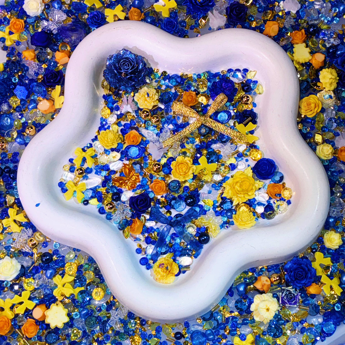【For Pen Decoration/Nail/ Phone Case】Live Product- Resin Starry Night Mix