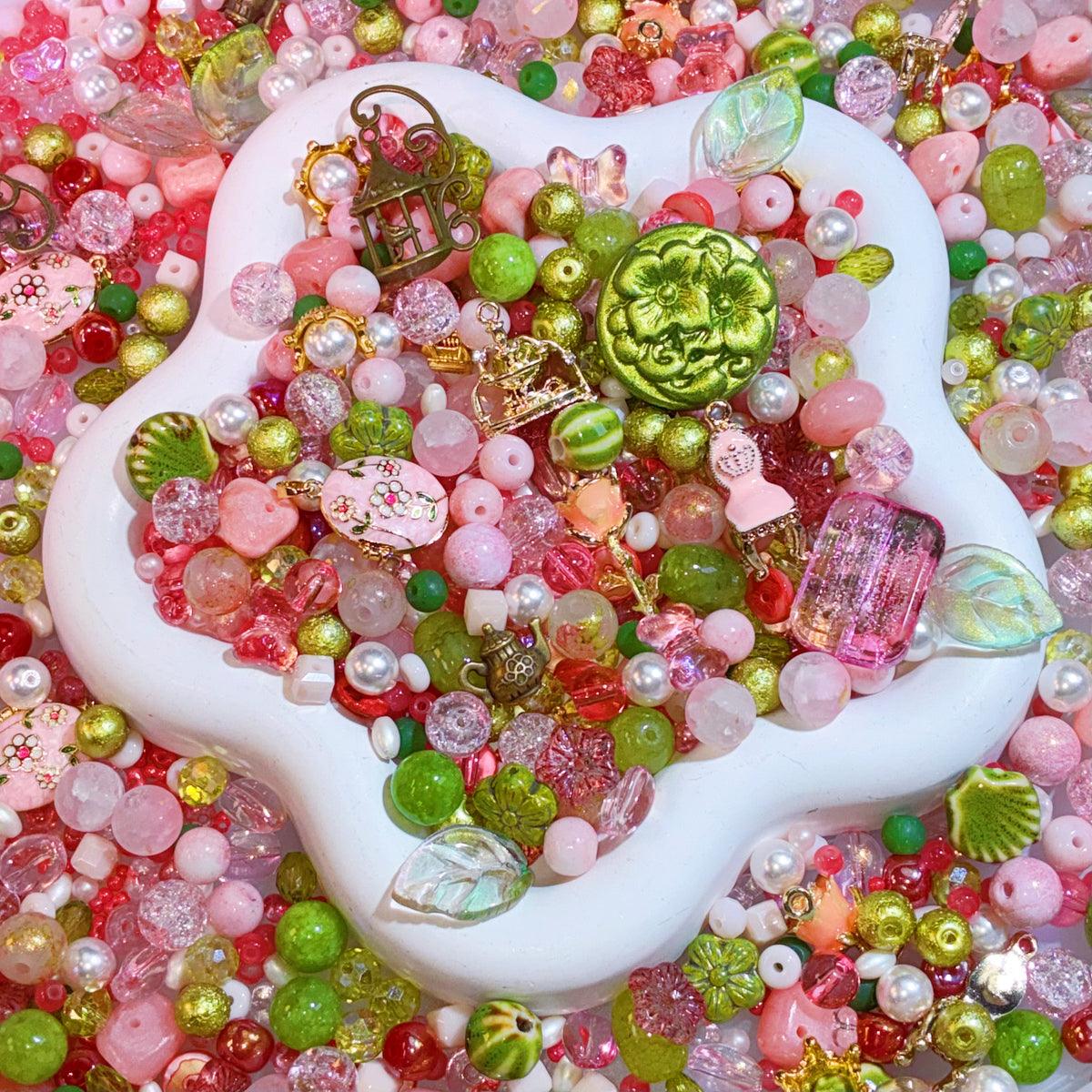 【For Jewelry】Live Product-Rococo Rose Court Mix × Brook