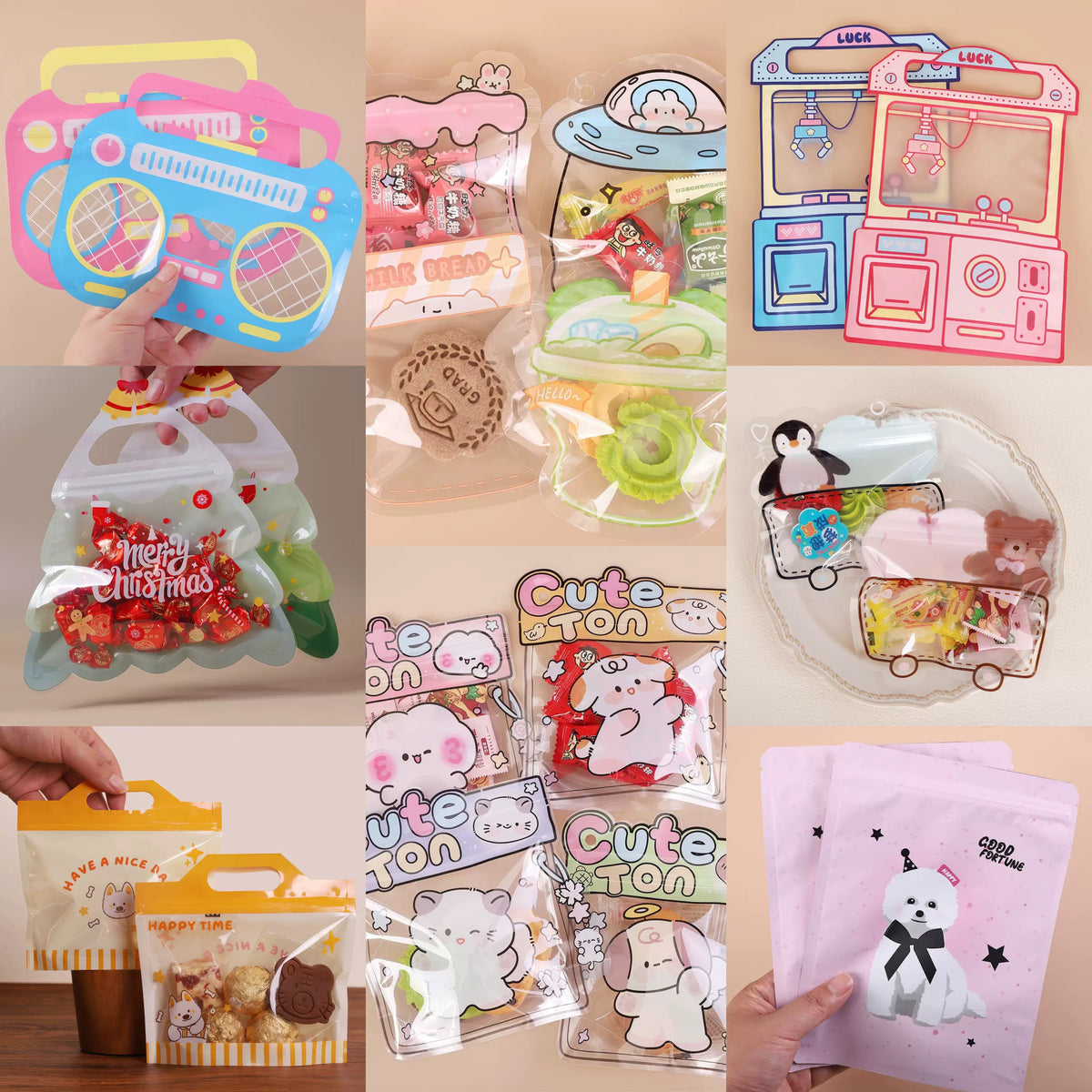 【Blind Bag】Live Product- Ziplock Bag( 5pcs/ Bag)