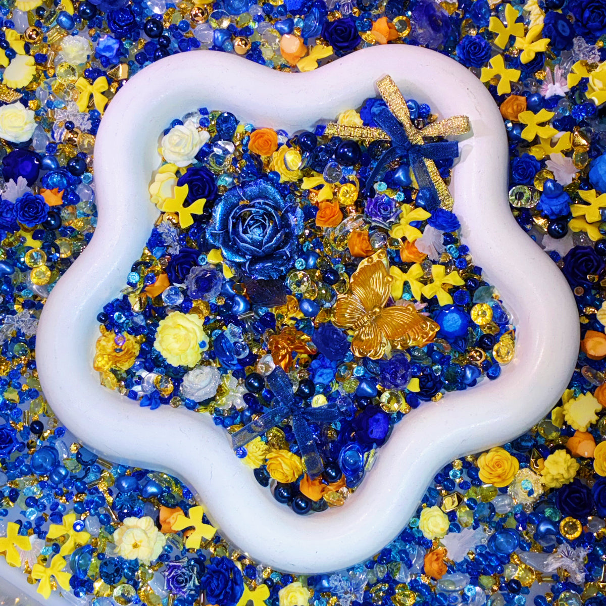【For Pen Decoration/Nail/ Phone Case】Live Product- Resin Starry Night Mix