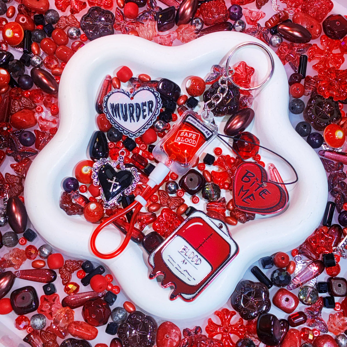 【For Jewelry/Key Chain】Live Product-  Dracula's Blood Bank Mix