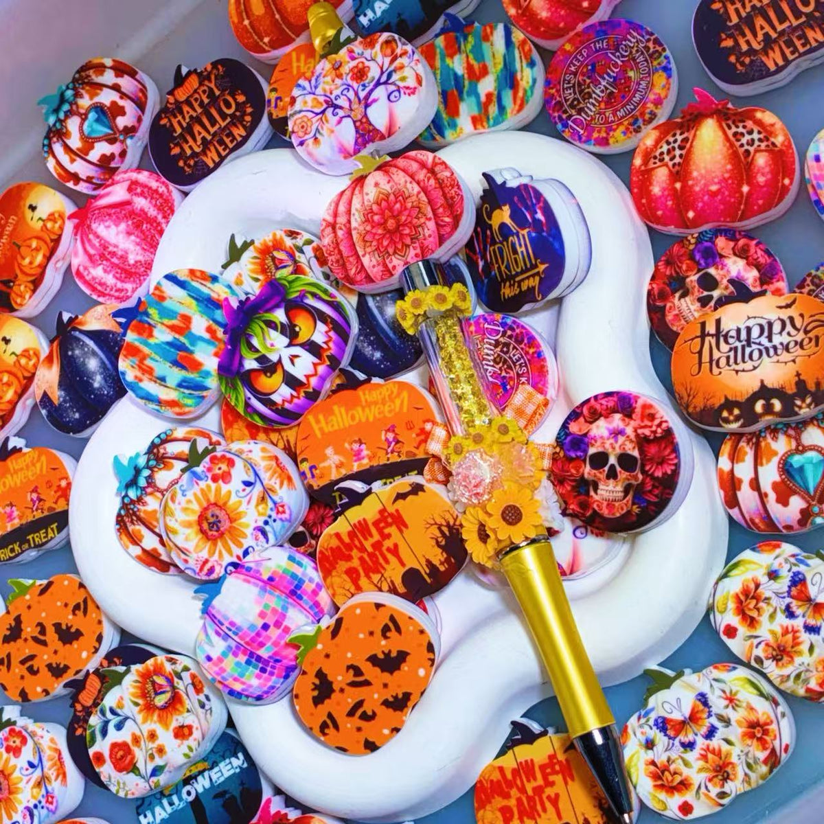 【For Pen】Live Product-Crazy Pumpkin  Silicone Mix