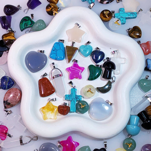 【Accessory】Natural Stone Charm Mix