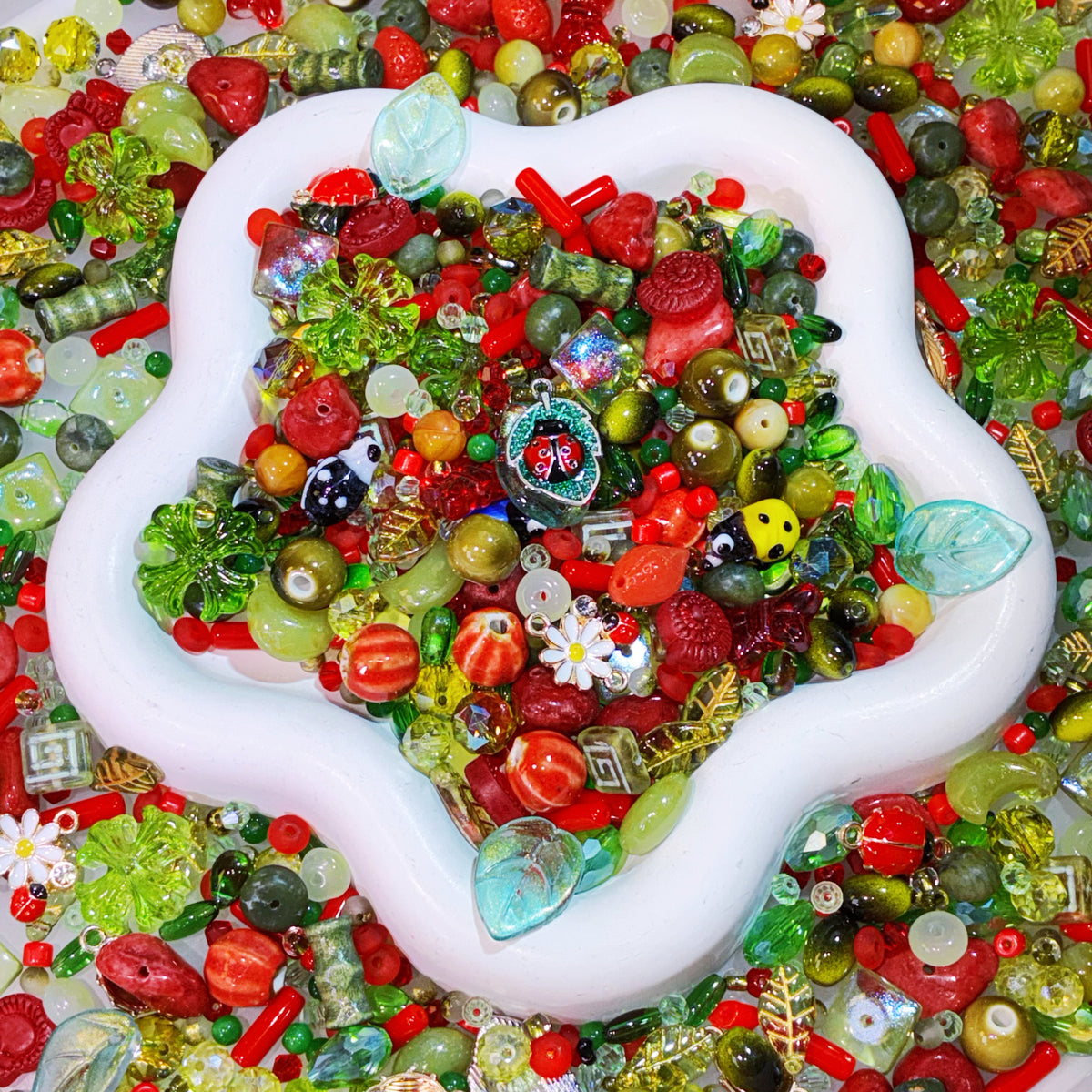 【For Jewelry】Live Product- Ladybug Garden Mix x Nicole Q
