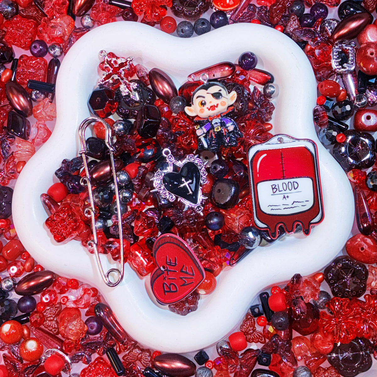 【For Jewelry/Key Chain】Live Product-  Dracula's Blood Bank Mix