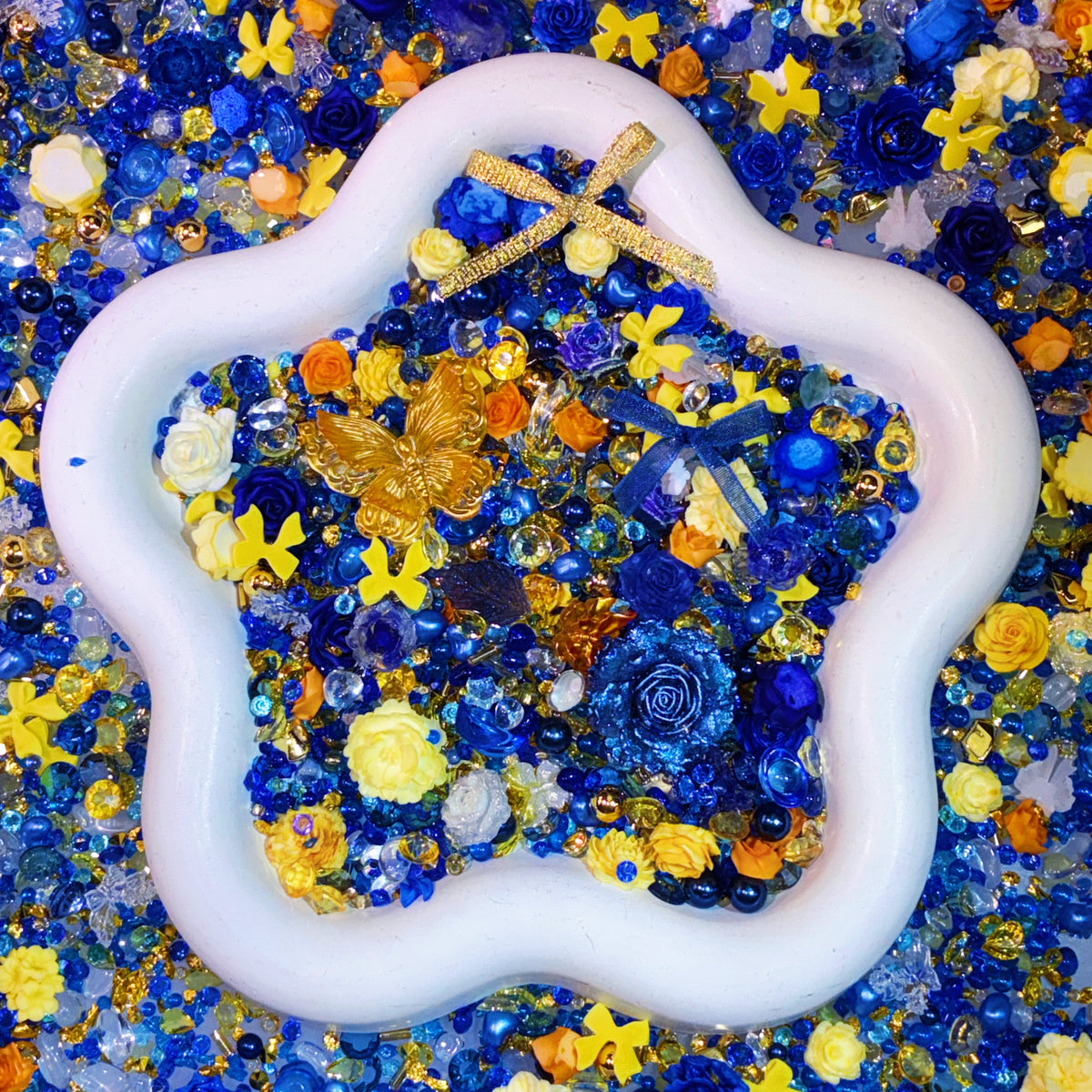 【For Pen Decoration/Nail/ Phone Case】Live Product- Resin Starry Night Mix