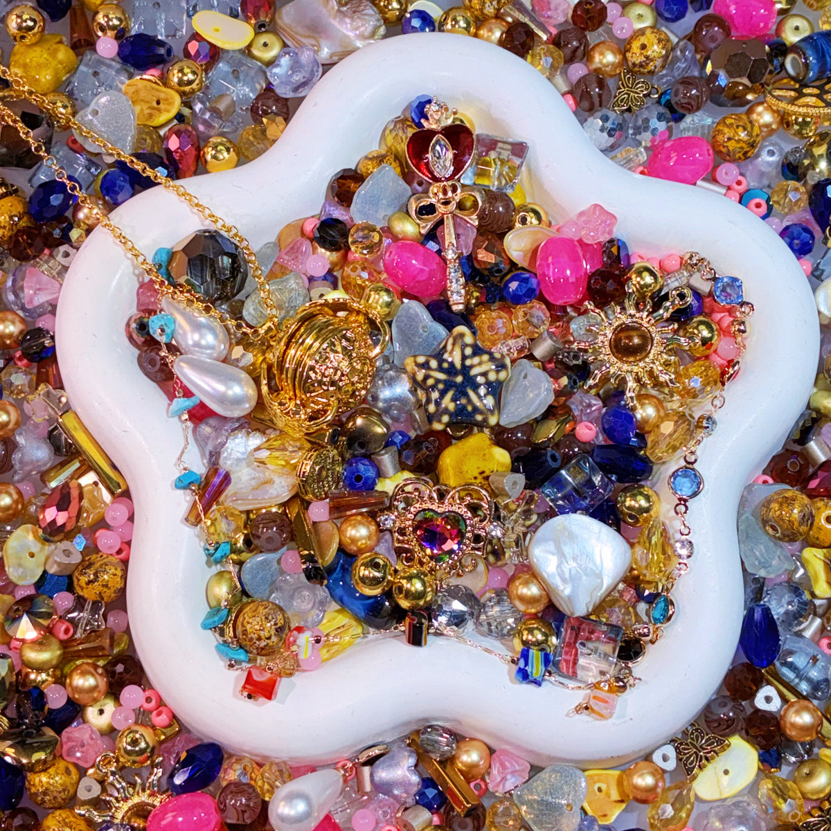 【For Jewelry】Live Product-  Golden Seraglio Mix