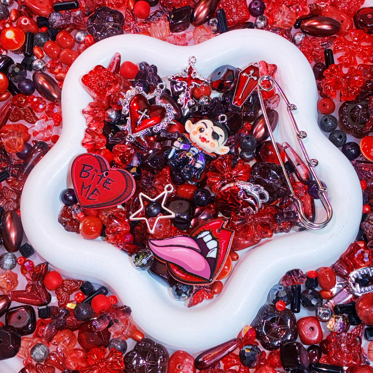【For Jewelry/Key Chain】Live Product-  Dracula's Blood Bank Mix