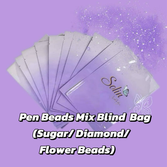 【Blind Bag】【For Pen】Live Product- Pen Beads Mix Blind Bag