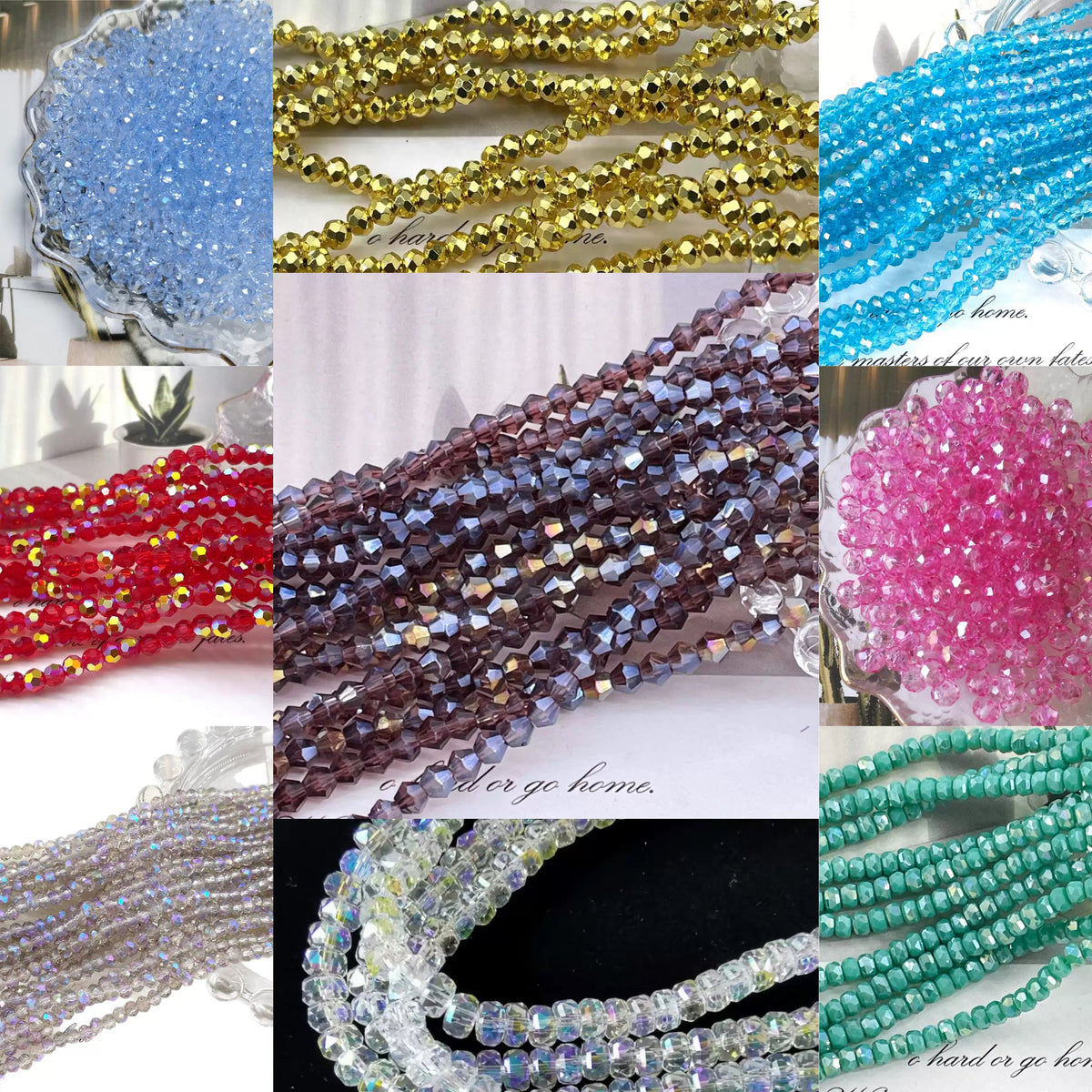 【Blind Bag】Live Product- Crystal  Glass Beads Bag（Mixed Sizes）